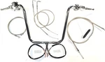 1/4 Ape Hanger 16" Chrome Handlebar Control Kit 07 - 10 Harley Flstn Softail. Fixed Price $639.00.
