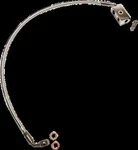 Magnum Designer Braided Front Brake Line Kit Lower Chrome Abs Fat Boy 107 18-20. Fixed Price $191.32.