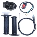Hooup 22MM Throttle Cable Grips Assembly For 110CC 125CC Ssr 7/8", Black. Fixed Price $17.50.