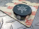 Black Front Brake Reservoir Cap Yamaha Motorcycles Cnc Billet Aluminum New Usa. Fixed Price $21.99.