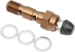 Shindy Aluminum Banjo Bolts Double With Bleeder P1.00 Thread 17-628. Fixed Price $23.70.