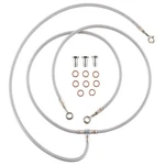 Tusk Front Atv Steel Braide Brake Line +2" Silver For Honda Trx 400EX 1999-2008. Fixed Price $79.78.