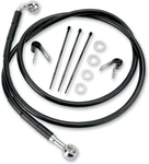Drag Specialties Extended Length Black Vinyl Brake Line Kit 1741-2581. Fixed Price $52.99.