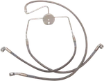 Drag Front Extended +8 Stainless Steel Brake Line Harley 94-07 Flhr 98-06 Fltr/i. Fixed Price $134.35.