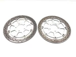 Left Right Front Brake Disc Rotors Set 1998 Suzuki GSXR600 3277. Fixed Price $84.69.