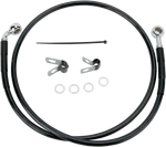 Drag +6" Black Coat Front Brake Line Kit For Harley 04-10 Xl 883 1741-2529. Fixed Price $62.95.