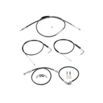 16"-18" Bar Brake Clutch Throttle Cable For Harley 2012-2017 Dyna Street Bob Abs. Fixed Price $138.99.