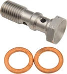 Goodridge M10 X 1.25MM Stainless Steel Double Banjo Bolt (P993-03-32C). Fixed Price $16.59.