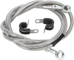 Russell Front Braided Stainless Brake Line Kit For Kawasaki KLR650 1993-2007. Fixed Price $56.79.
