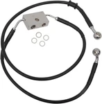 Drag Specialties 614743-8BLK Brake Line Front +8" Black Xl. Fixed Price $110.11.