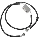 Drag Specialties Front Brake Line Xl Black +8" 1741-5309. Fixed Price $110.11.