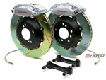 Brembo Rear Gt Brake Bbk 4PISTON Silver 345X28 Slot Bmw 525 528 530 540 M5 E39. Fixed Price $3995.00.