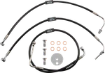 Choppers LA-8230B16B Black Braided Brake Line Kit Fxdf Fat Bob. Fixed Price $87.84.