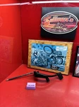 Harley Dyna Brake Side Further Forward Mid Control Pedal Foot Rest Peg Mount Lin. Fixed Price $211.50.