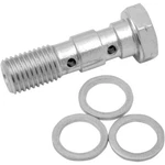 Drag Specialties Banjo Bolt -10MM X 1.25 Double 31170. Fixed Price $19.54.