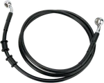 Drag Specialties Brake Line Front (upper) Black Braided W/chrome 1741-2918. Fixed Price $75.99.