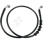 Drag Specialties +10" Brake Line Front Black Vinyl FLSTN08-14 1741-2851. Fixed Price $78.69.