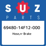 69480-14F12-000 Suzuki Hose,rr Brake 6948014F12000, New Genuine Oem Part. Fixed Price $100.73.