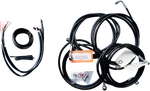 Choppers Complete Black Vinyl Braided Brake Line Kit 18-20 Inch Handlebars. Fixed Price $377.71.