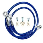 Front &rear Brake Hose Line For Kawasaki KLR650 1987-2018 #43095-0159,43095-0566. Fixed Price $42.99.
