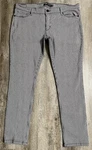 Levi's Women's 524 Skinny Jeans Size 17 Striped Denim Mid Rise. Fixed Price $16.59.