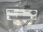 Harley Davidson Upper Brakeline Kit 35 Deg, 36.5" Diamondback 41800470. Fixed Price $60.00.