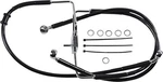 Ds Black Vinyl Front Non-abs Brake Line Kit 35" +6" #212149. Fixed Price $75.55.