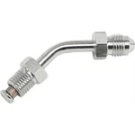 Goodridge Tube Adapter 45-DEGREE Chrome 3/8" P646-03CH. Fixed Price $30.11.
