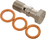 Goodridge 993-03-31SC Banjo Bolt M10 1.0, Stainless Steel For Harley Xl. Fixed Price $22.35.