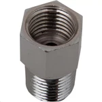 Drag Specialties Adapter Inverted Flare 1/8IN. Npt Male 3/8-24IN. Chrome. Fixed Price $10.45.