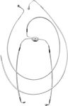 Magnum Chromiteii Design Front Lower Brake Line Kit Harley Flhxxx Flhtcutg 37014. Fixed Price $161.94.