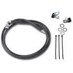 Drag Specialties 1741-2550 Front Black Vinyl / Stainless Steel Brake Line Kit. Fixed Price $59.11.