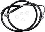 Drag Specialties Extended Stainless Steel Front Brake Line Kit - Black Vinyl Coa. Fixed Price $75.55.