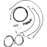 Cable Kit For Stock Ape Hanger Handlebars Abs Midnight LA-8058KT3-08M. Fixed Price $520.58.