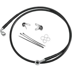 Drag Plus 10" Black Vinyl Front Brakeline Kit Dot Harley Davidson Fxd 2000-05. Fixed Price $64.21.