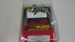 Russell Harley Davidson Stainless Steel 44'' Oal Front Brake Line Part# R08974. Fixed Price $70.00.