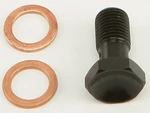 Goodridge Banjo Bolt Ebony 3/8-24 Long Part# P775-03BK New. Fixed Price $24.18.