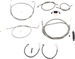 La Chopper Complete Handlebar Cable/wire Harness/brake Line Kit Harley Fxd 12-17. Fixed Price $501.44.