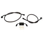 Choppers Midnight Braided Brake Line 15-17" Apes Dyna Super Glide LA-8211B16M. Fixed Price $109.00.