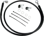 Drag +6" Black Coat Front Brake Line Kit For Harley 2001-2005 Fxdl 1741-2571. Fixed Price $62.95.