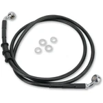 Drag Specialties +6" Brake Line Front Black Vinyl 10-15FXDWG 1741-2595. Fixed Price $76.03.