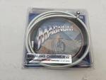 New Magnum Polished Stainless Brake Cable 92" 90 31682 M24125. Fixed Price $49.99.