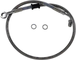 Drag Specialties Brake Line Front Upper S/s Braided W/chrome Fittings 1741-5788. Fixed Price $80.99.