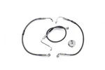 Stainless Steel Front Brake Hoses 22-5/8 Inch And 19-1/2 For Harley-davidson. Fixed Price $143.99.