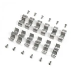 5/16 And 3/8 Stainless Steel Combo Line Clamps - Pack Of 12. Fixed Price $24.95.