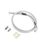 Non Abs Front Brake Line +10" For Harley Dyna Super Glide Street Bob 45291-08. Fixed Price $43.99.