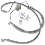 Drag Specialties 1741-2636 Extended Length +6" Stainless Steel Brake Line Kit. Fixed Price $131.20.