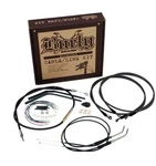 Burly Control Kit 14" Bars Black Abs Harley Softail 18-24 B30-1253. Fixed Price $419.99.