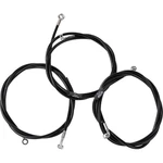 Choppers Black Vinyl-coated Stainless Steel Brake Line Kit 8-10IN. Ape Hang. Fixed Price $258.29.