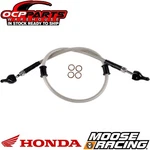 Moose Racing Stainless Steel Braided Brake Line 2014-2017 Honda CRF250R CRF450R. Fixed Price $44.05.